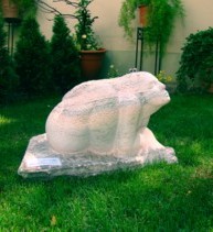  Frosch, Gummerner Marmor